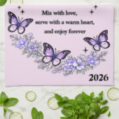 Beautiful Mother's Day Mom's Love キッチンタオル (折り畳み)