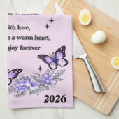 Beautiful Mother's Day Mom's Love キッチンタオル (四つ折り)