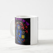 Beautiful mug to give as a Halloween gift, for tho コーヒーマグカップ (正面左)