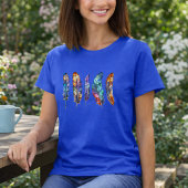 Beautiful Multicolor Boho Feathers - Graphic Art Tシャツ
