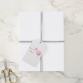 Beautiful Mum Pink Lotus, Mothers Day, Birthday ギフトタグ (より糸付き)