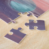 Beautiful Mystical Mother Earth & Universe Galaxy ジグソーパズル (側面)