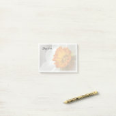 Beautiful Narcissus Bloom Macro ポストイット (デスク上)