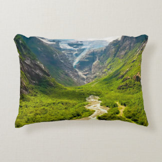 Beautiful Nature Scene from Norwaytravel,adventure アクセントクッション