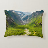 Beautiful Nature Scene from Norwaytravel,adventure アクセントクッション (裏面)