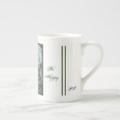 Beautiful nature snow in the woods Specialty Mug ボーンチャイナマグカップ (右)
