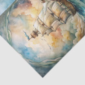 Beautiful Nautical Themed Decoupage 薄葉紙 (詳細)