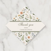 Beautiful Neutral Wildflowers in Soft Colors フェイバータグ (正面)