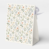 Beautiful Neutral Wildflowers in Soft Colors フェイバーボックス (裏面サイド)