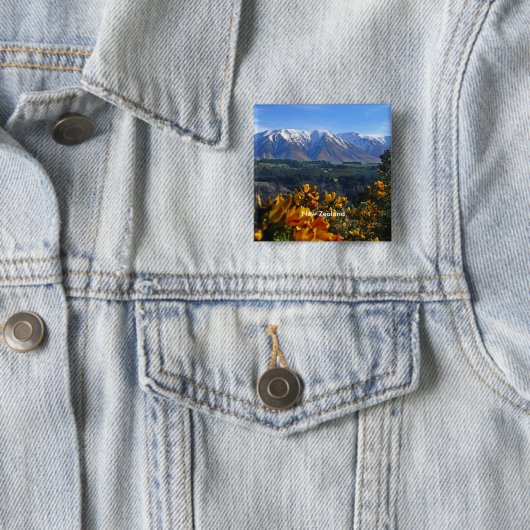 Beautiful New Zealand 缶バッジ (インサイチュ)