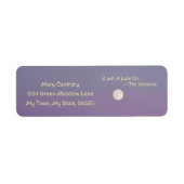 BEAUTIFUL NIGHT, FULL MOON ラベル (正面)