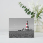 Beautiful Norfolk red & white lighthouse postcard ポストカード (スタンド正面)