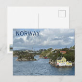 Beautiful Norway Coast Postcard! ポストカード (正面/裏面)