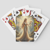 Beautiful November Topaz Fairy トランプ (裏面)