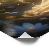 Beautiful November Topaz Fairy ポスター (コーナー)