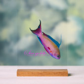 Beautiful nuptial coloring for the Sea goldy  アクリルサイン (ニュートラル)