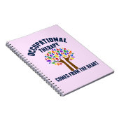Beautiful Occupational Therapy Tree Quote ノートブック (右側)