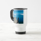Beautiful Ocean Pier Travel Mug Design トラベルマグ (正面左)