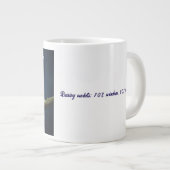 Beautiful Owl and Her Owlets Mug ジャンボコーヒーマグカップ (正面右)