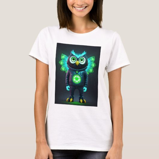 Beautiful Owls Tシャツ (正面)