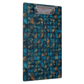 Beautiful Patchwork "Look" in Dark Teal クリップボード (右)