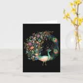 Beautiful Pea _ Colorful Bird _ Pea Feathers  カード (黄色い花)