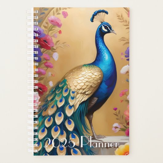 Beautiful Peacock プランナー手帳 (正面)