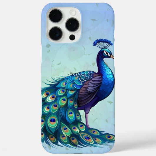 Beautiful Peacock  Case-Mate iPhoneケース (裏面)