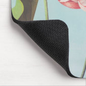 Beautiful photomechanical prints of Lotus Flowers マウスパッド (コーナー)