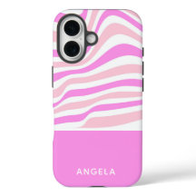Beautiful Pink Abstract Personalized 