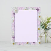 Beautiful Pink and White Daisies 8.5 x 11 (スタンド正面)