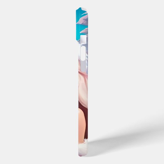 Beautiful Pink Christmas Girl 01 Case-Mate iPhoneケース (裏面 / 左)