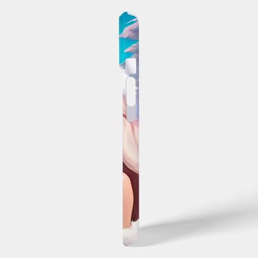 Beautiful Pink Christmas Girl 01 Case-Mate iPhoneケース (裏面 / 左)