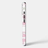 Beautiful Pink Floral Personalized  Case-Mate iPhoneケース (裏面 / 左)