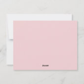 Beautiful pink peonies  シーズンカード (裏面)