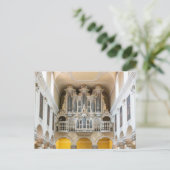 Beautiful pipe organ postcard ポストカード (スタンド正面)