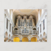 Beautiful pipe organ postcard ポストカード (正面)
