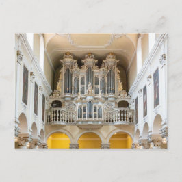 Beautiful pipe organ postcard ポストカード