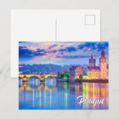 Beautiful Prague, Czech Republic ポストカード (正面/裏面)
