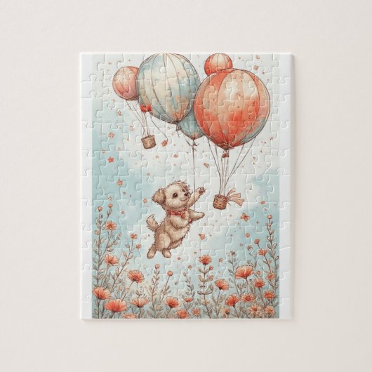 Beautiful Puppy ジグソーパズル (縦)