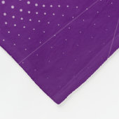 Beautiful purple abstract background. Violet neutr フリースブランケット (角)