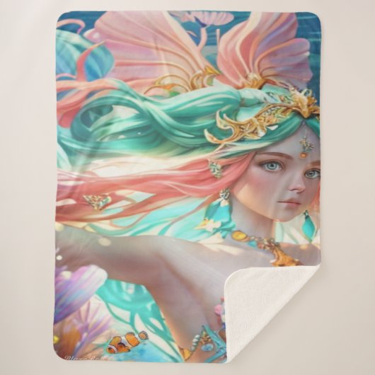 Beautiful queen  シェルパブランケット (正面)