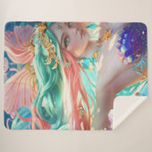 Beautiful queen  シェルパブランケット (正面(横))