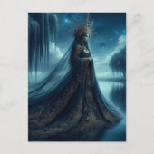 Beautiful Queen of the Night ポストカード (正面)