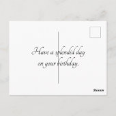 Beautiful Rainbow and Lake  ポストカード (裏面)