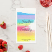Beautiful Rainbow Wedding Custom Colorful (インサイチュ)