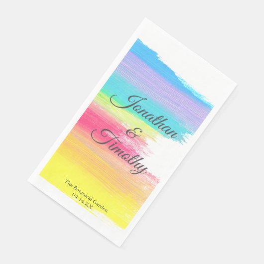 Beautiful Rainbow Wedding Custom Colorful (コーナー)
