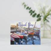 Beautiful Red Orange Blue Green Boats in Collioure (スタンド正面)