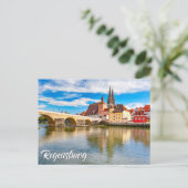 Beautiful Regensburg, Germany ポストカード (スタンド正面)