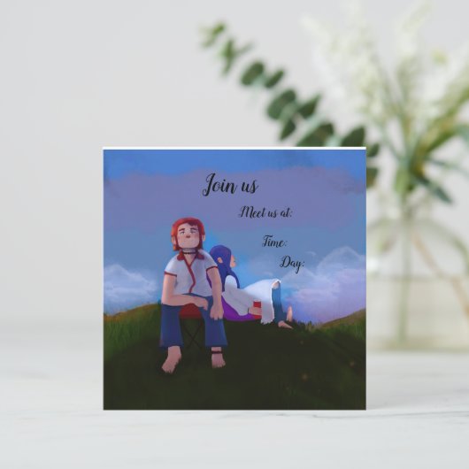 Beautiful relaxing day 招待状 (スタンド正面)